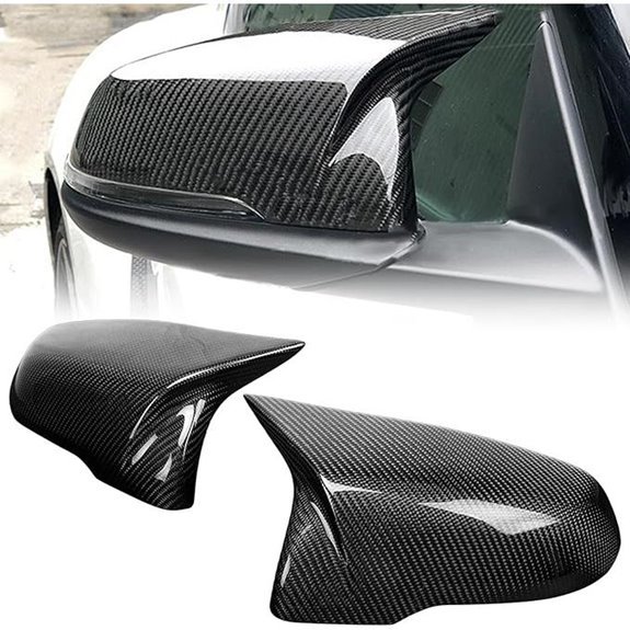 AeroBon Carbon Fiber Side Mirror Covers for Toyota