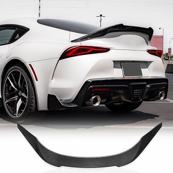 Real Carbon Fiber Trunk Spoiler for Toyota GR Supra