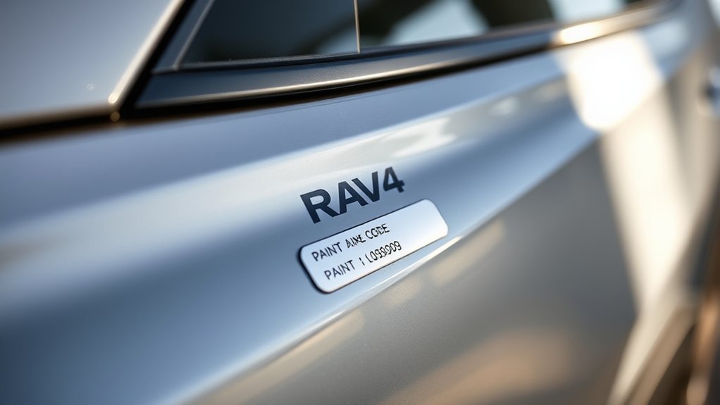toyota paint code importance