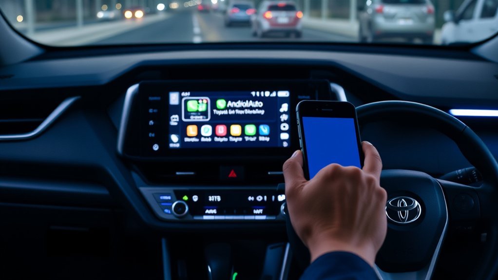 toyota rav4 android auto compatibility