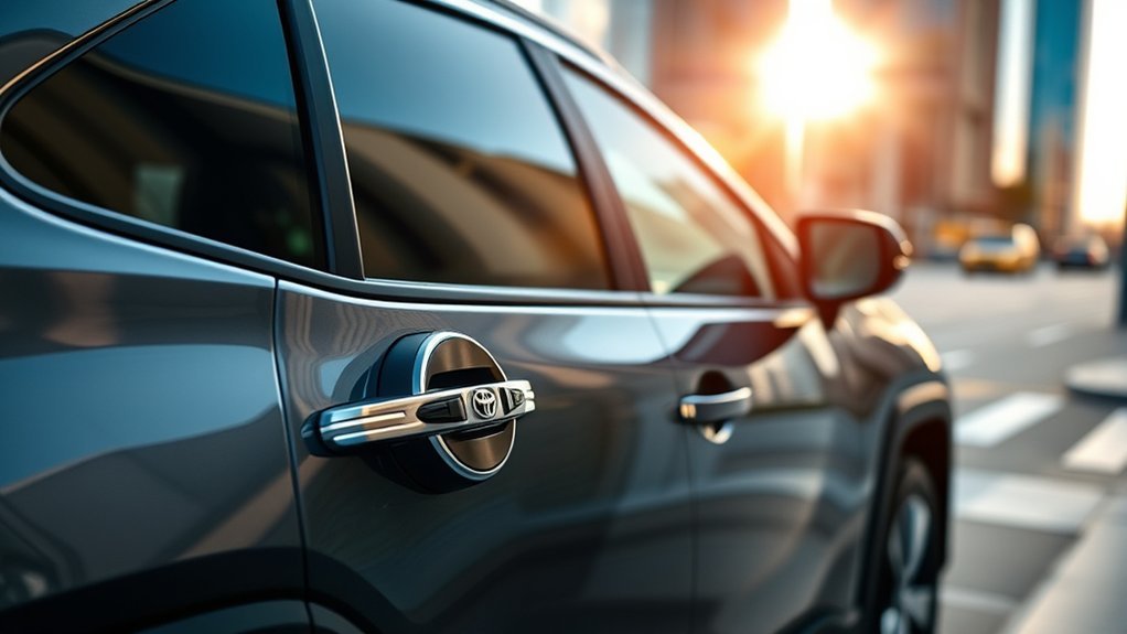 toyota rav4 auto locks feature