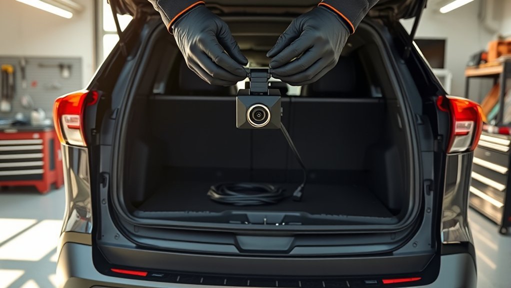 toyota rav4 backup camera installation