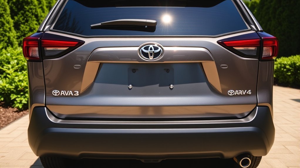 toyota rav4 backup sensors availability