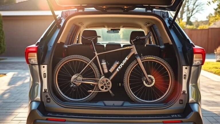 toyota rav4 bike capacity