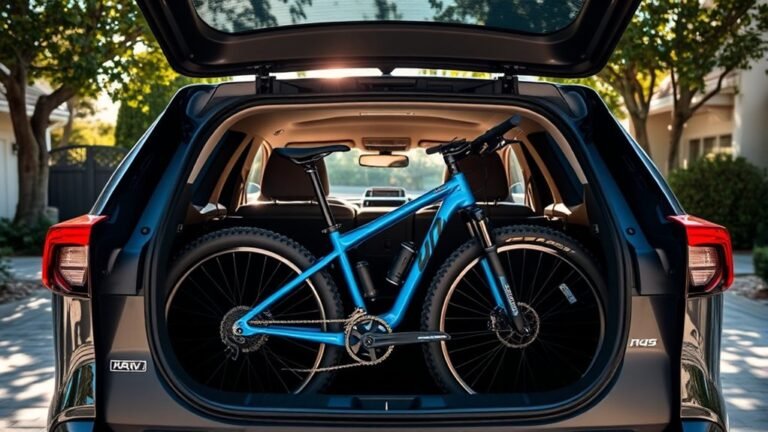 toyota rav4 bike storage