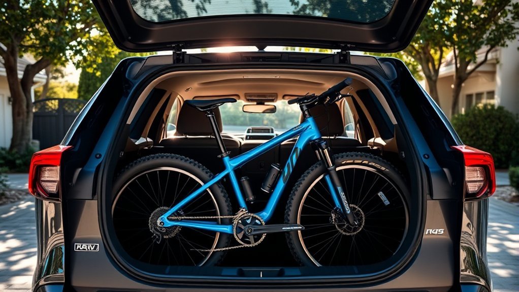 Can A Toyota RAV4 A Toyota RAV4 Fit A Bike Inside? (answered)