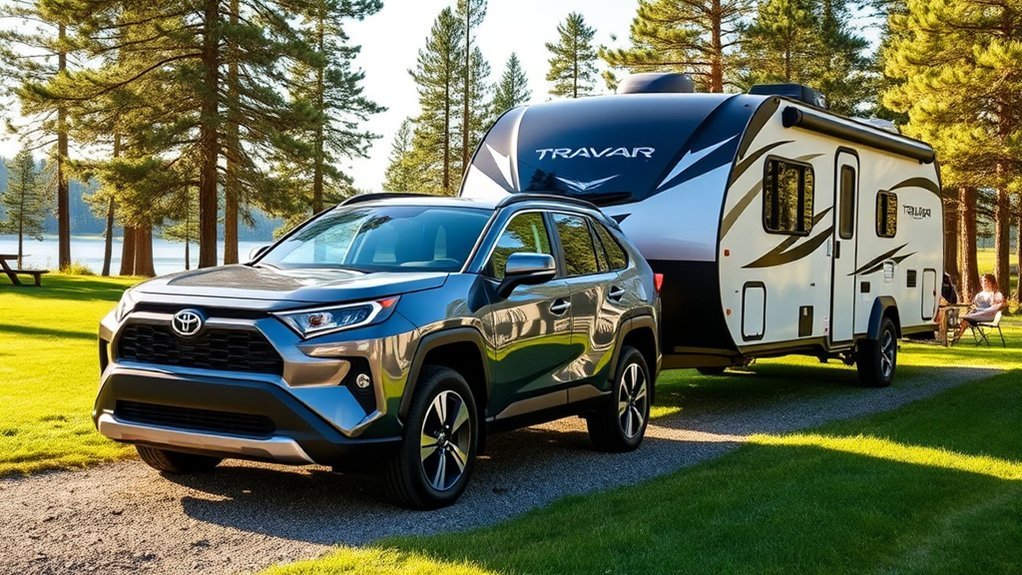 toyota rav4 camper towing capability