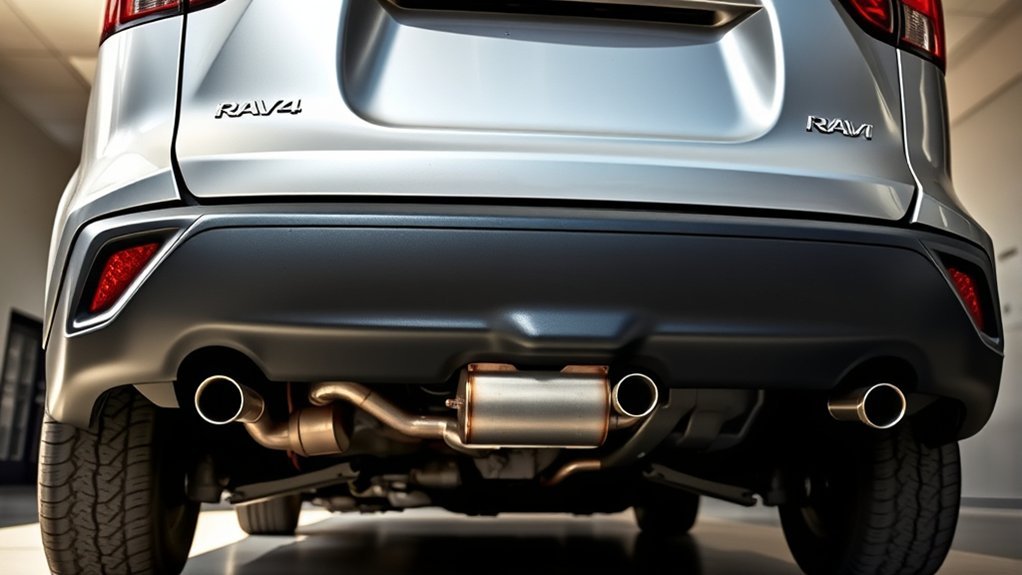 toyota rav4 catalytic converter presence
