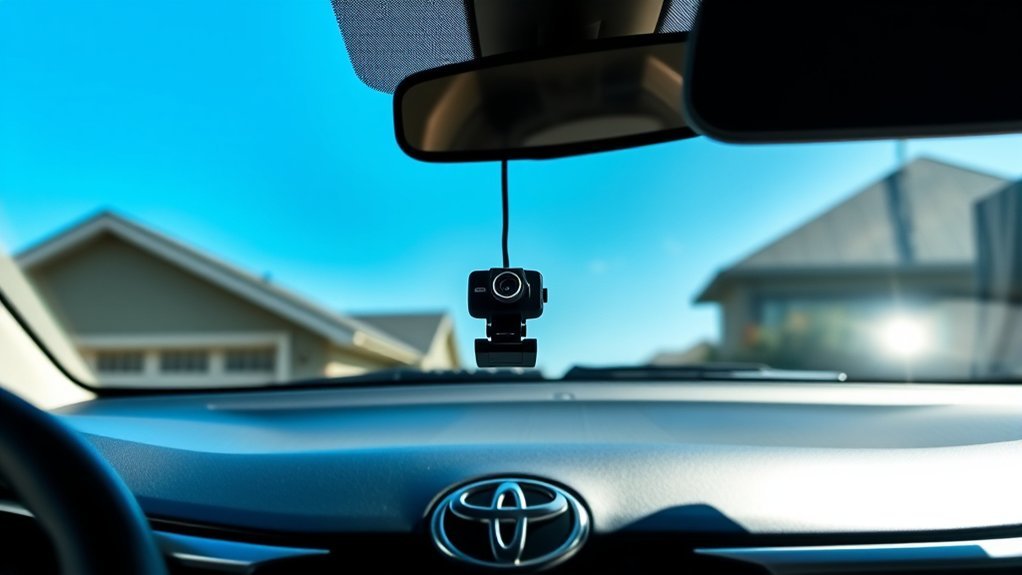 toyota rav4 dash cam availability