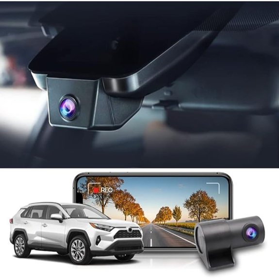 Fitcamx 4K/1080P Dash Cam for Toyota RAV4