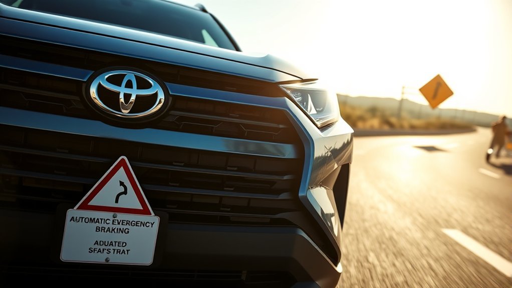 toyota rav4 features automatic braking
