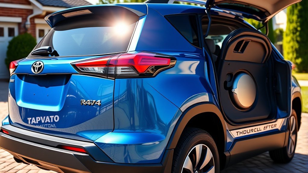 toyota rav4 gas capacity