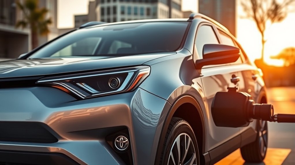 toyota rav4 hybrid camera features