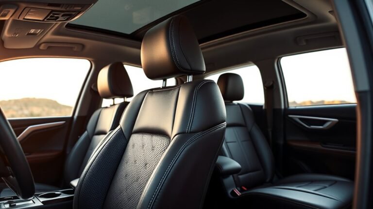 toyota rav4 leather seat availability
