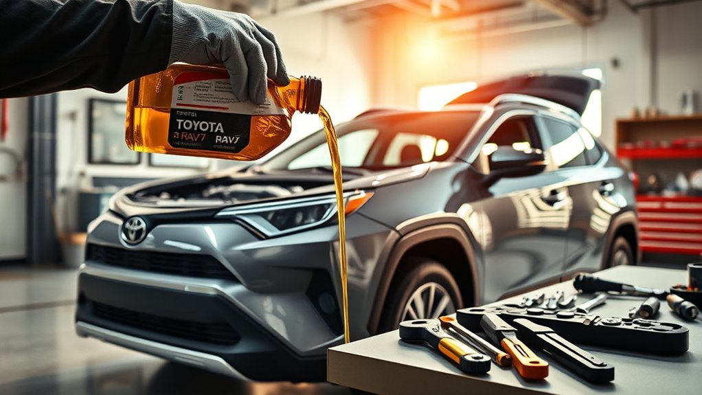 toyota rav4 oil change intervals
