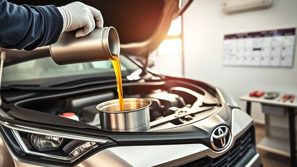 toyota rav4 oil change intervals