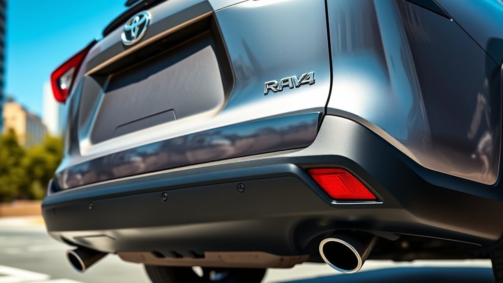 toyota rav4 parking sensors availability