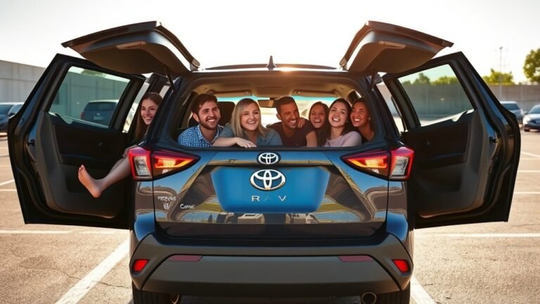 toyota rav4 passenger capacity