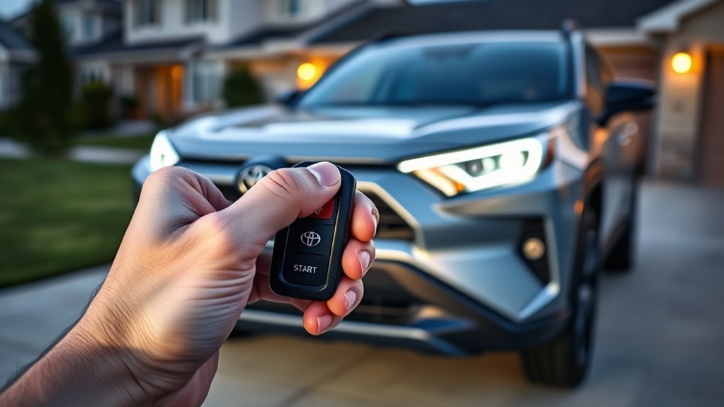 toyota rav4 remote start options