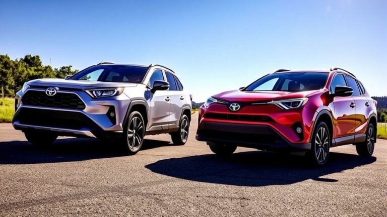toyota rav4 se vs xse