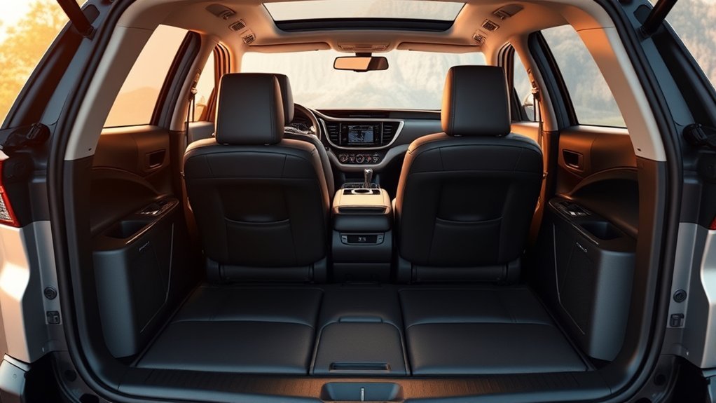 toyota rav4 seat folding capability