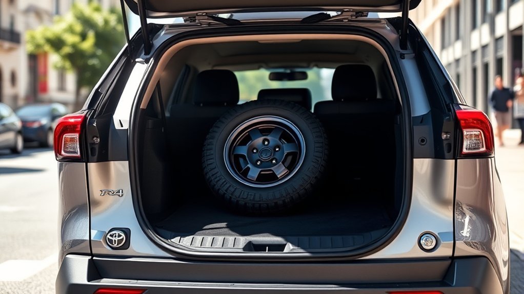 toyota rav4 spare tire availability
