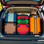toyota rav4 suitcase capacity
