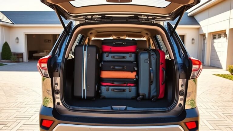 toyota rav4 suitcase capacity