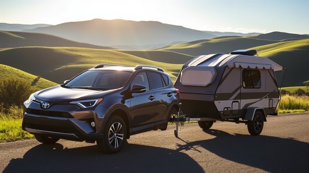 Can A Toyota RAV4 A Toyota RAV4 Tow A Tent Trailer? (answered)