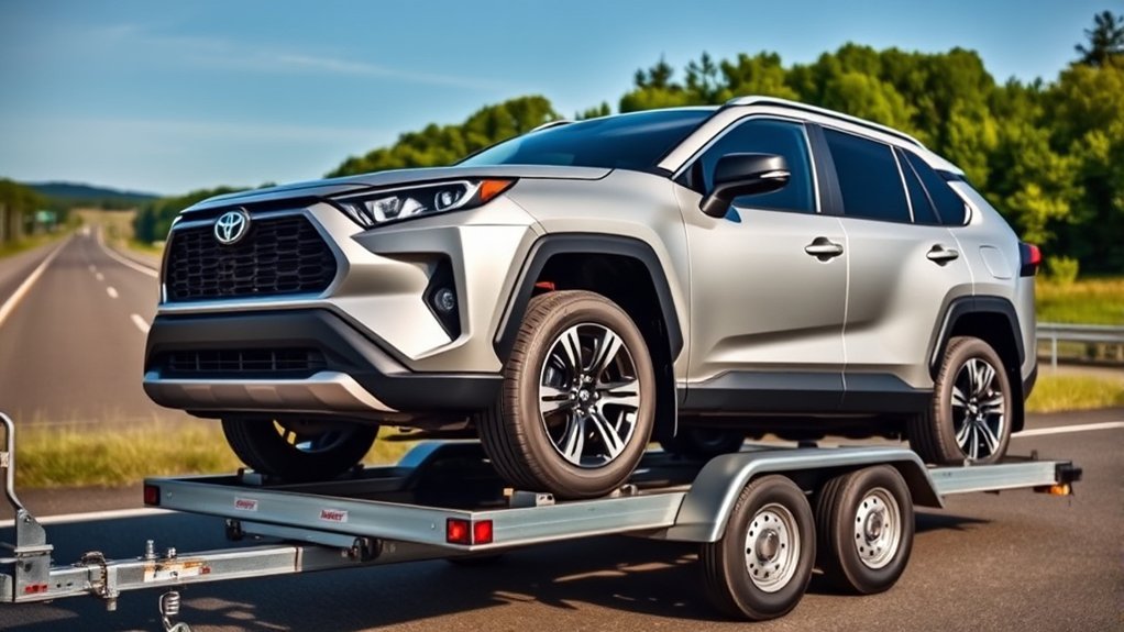 Can A Toyota RAV4 A Toyota RAV4 Be Towed With A Tow Dolly? (answered)