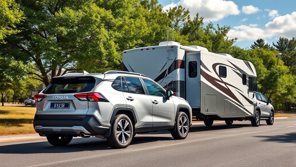 Can A Toyota RAV4 Tow A Toyota RAV4 Behind A Motorhome? (answered)