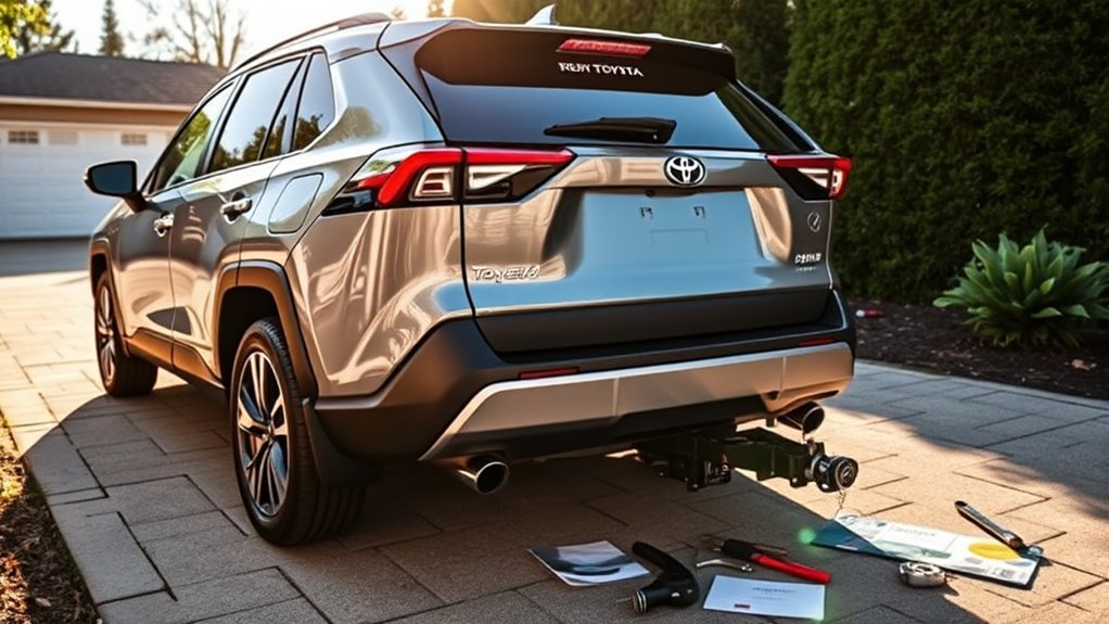 toyota rav4 trailer hitch options