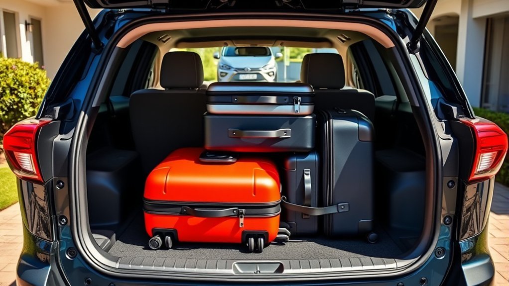 toyota rav4 trunk capacity