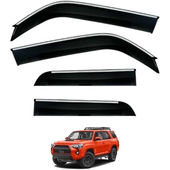 Toyota Supra 4RUNNER Window Visor Deflectors (2010-2024)