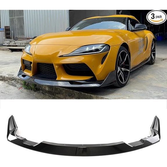 3 Pieces Front Lip for Toyota Supra A90 A91