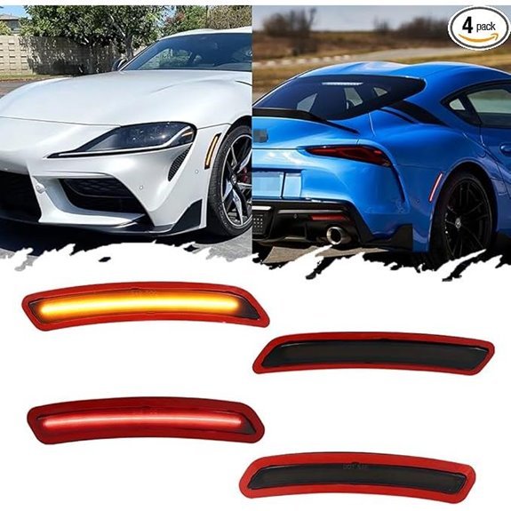 Toyota GR Supra Front Rear Bumper Marker Lights 4PCS