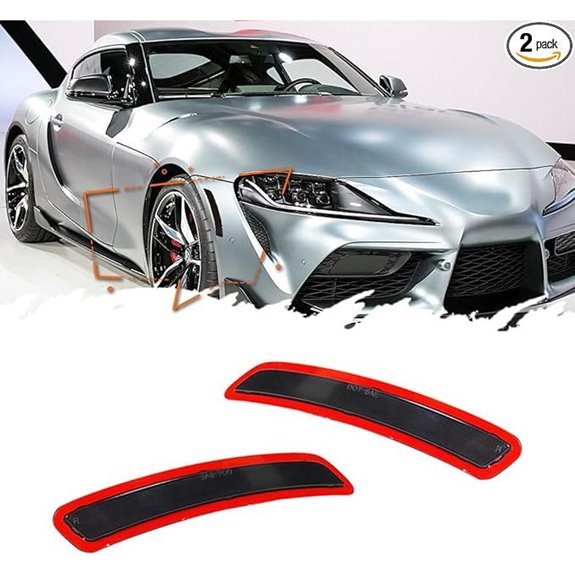 Toyota GR Supra Front Bumper Side Marker Reflectors