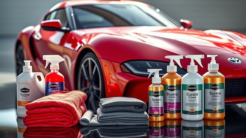 toyota supra car wash kits