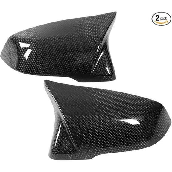 TanKin Carbon Fiber Mirror Cover Caps for Toyota Supra