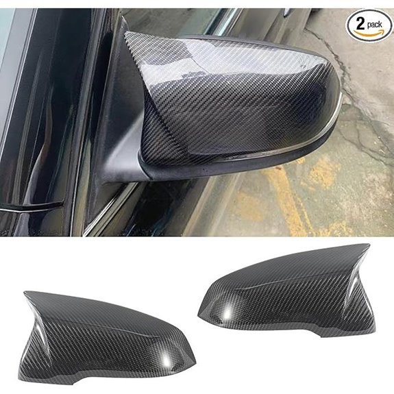 Real Carbon Fiber Mirror Covers for Toyota Supra