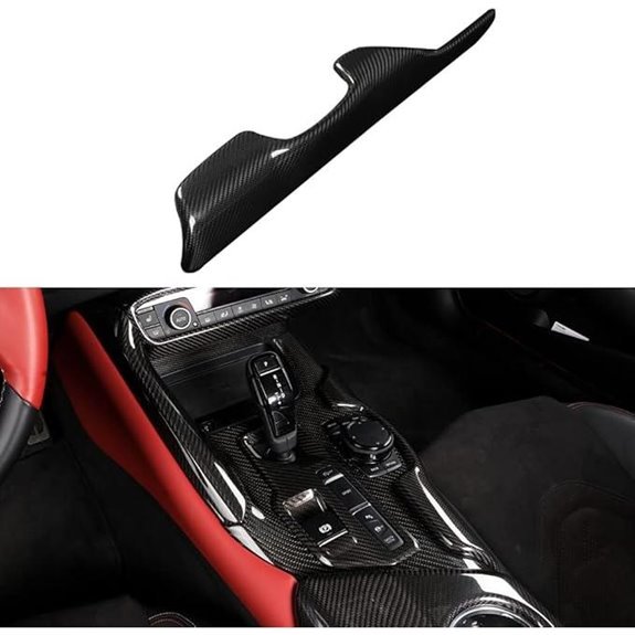 JSWAN Carbon Fiber Gear Shift Frame for Toyota Supra
