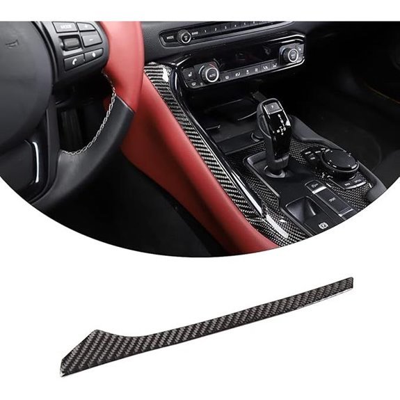 Carbon Fiber Gear Shift Trim for Toyota Supra