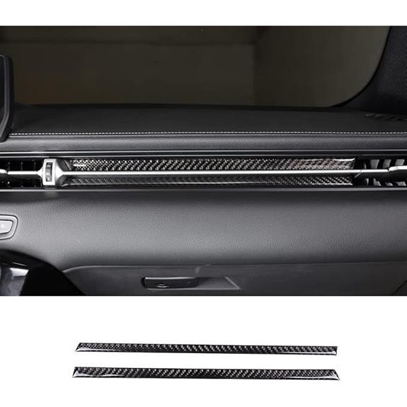 Toyota Supra GR A90 A91 Carbon Fiber Console Trim