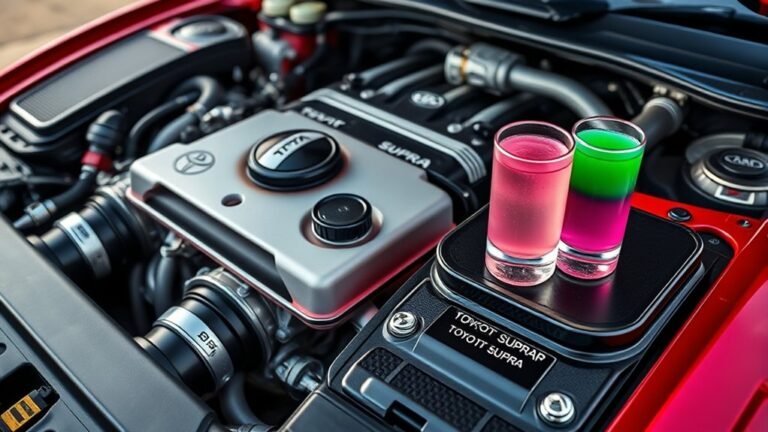 toyota supra coolant information