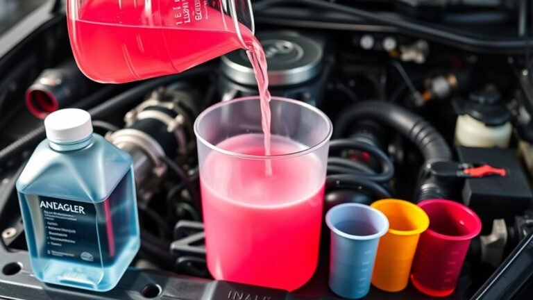toyota supra coolant ratio