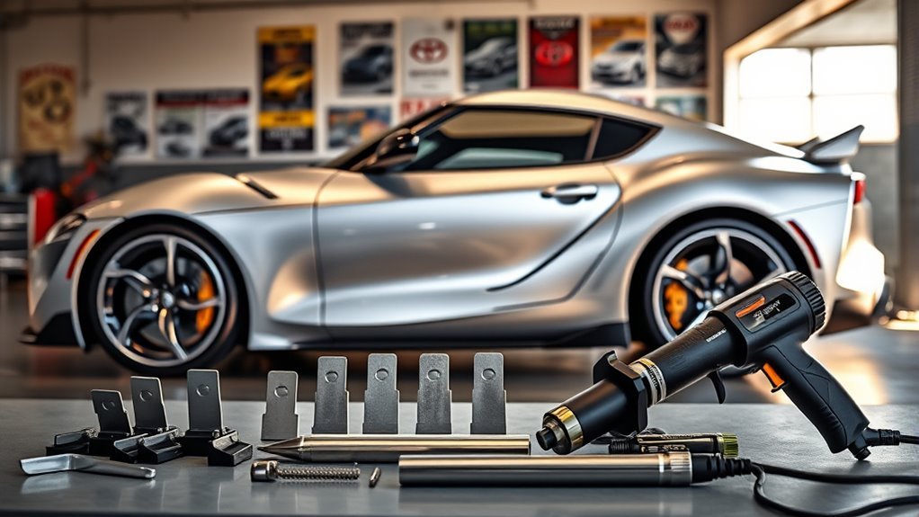 toyota supra dent repair kits
