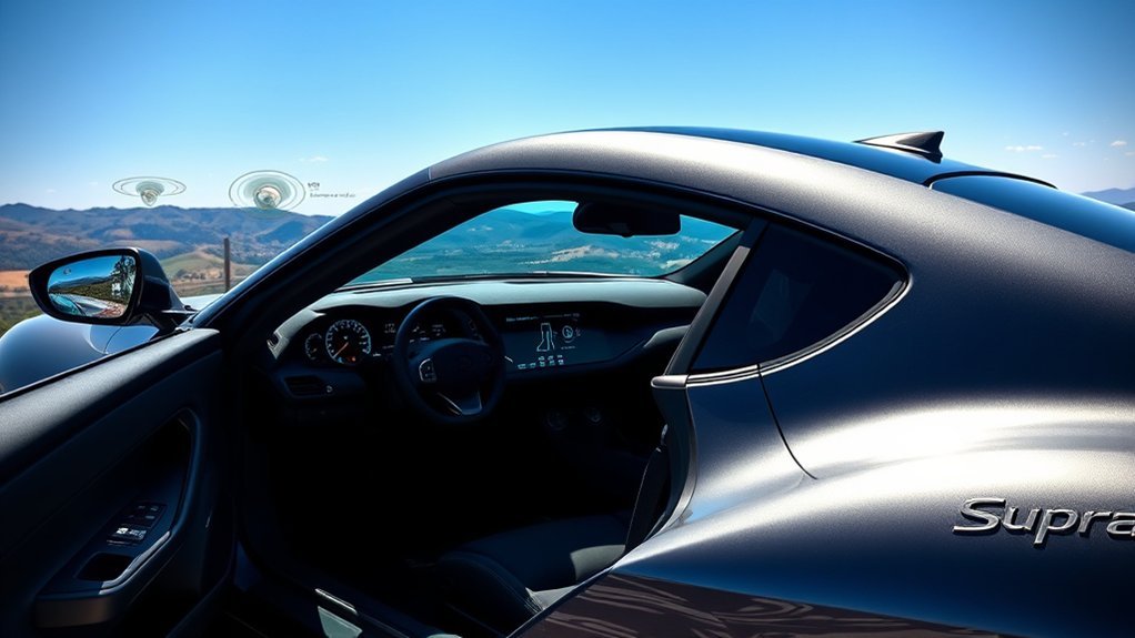 toyota supra driver assistance features