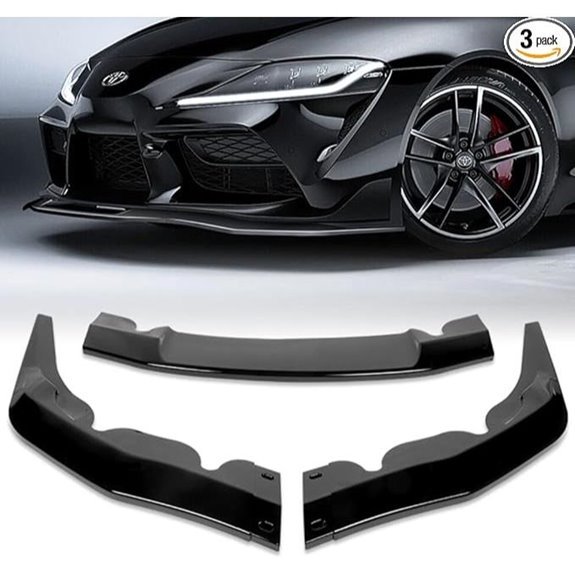 Q1-TECH Front Bumper Lip for 2019-2026 Toyota Supra