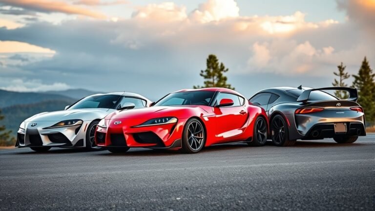 toyota supra generations overview
