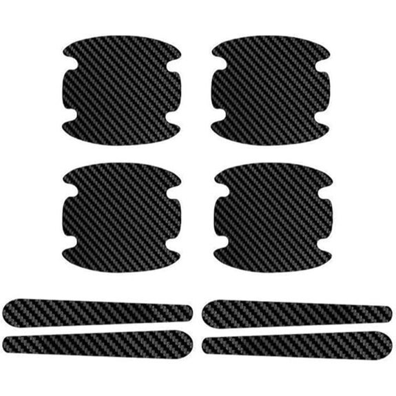 8-Piece Car Door Handle & Cup Protector Kit for Toyota Supra